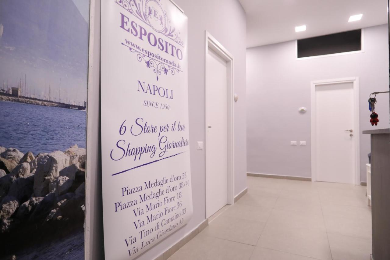 Residenza Esposito Economy Rooms Napoli Bagian luar foto
